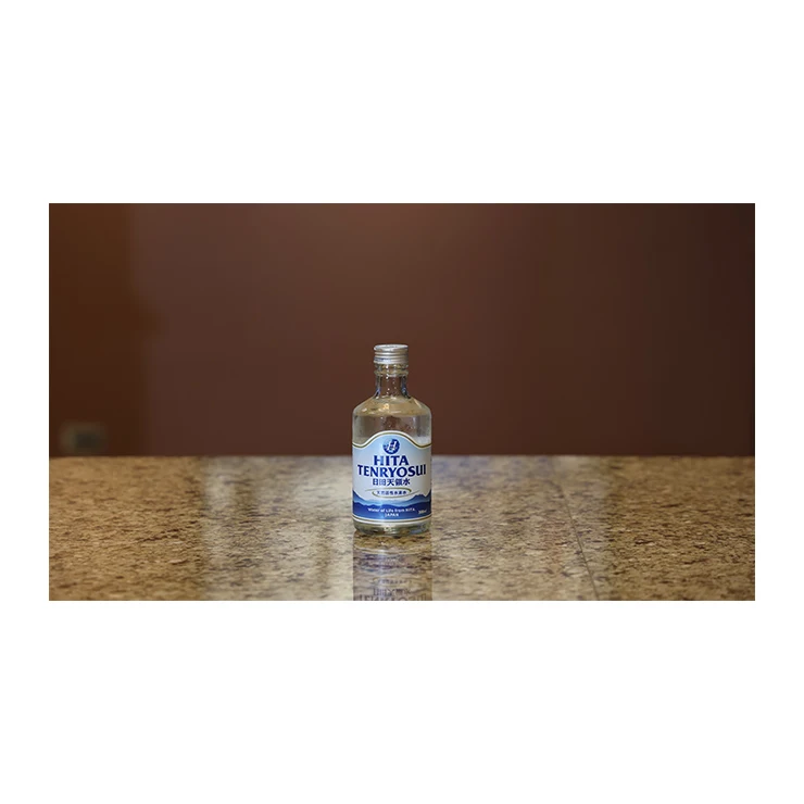 Glass 300ml weakly alkaline soft hydrogen rich drinking bottle water