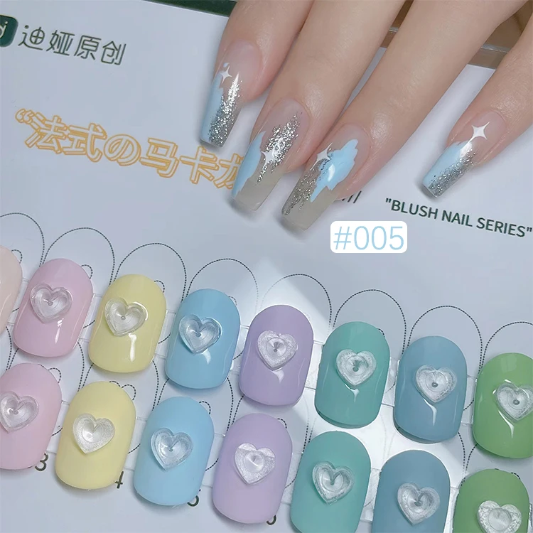 ZRKGEL 15 ml 9 colors wholesale nails factory Macaron candy color gel Private Label  Soak Off long lasting candy color gel set