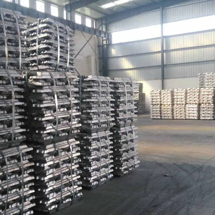 
 Алюминиевые слитки высокой чистоты 99%-99.9%  