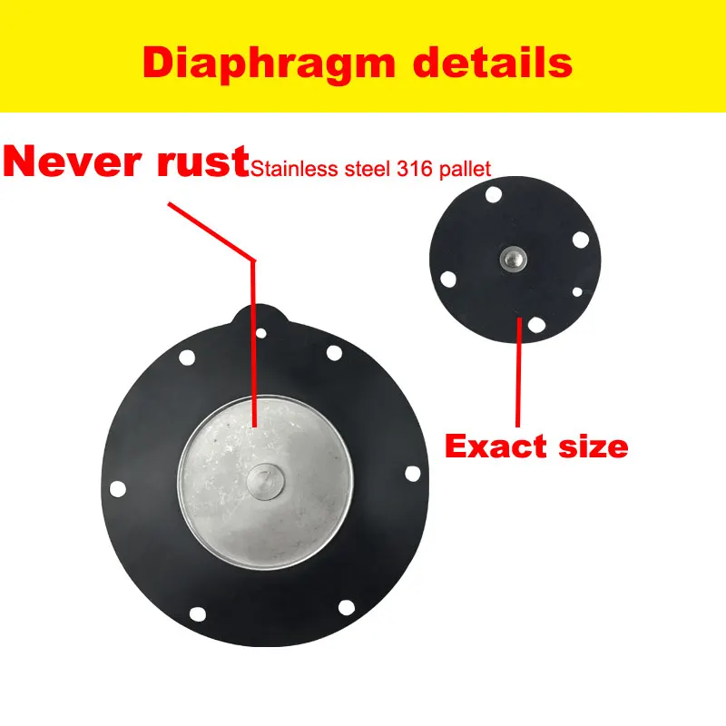 K4502 Nitrile  membrane 1inch CA/RCA40T  CA/RCA45DD  pulse solenoid valve