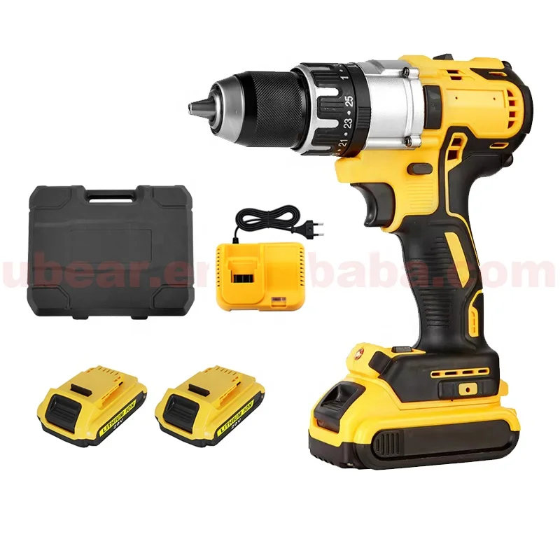 13mm multifunctional rechargeable electric lithium battery handheld cordless mini power tool impact drill machine set
