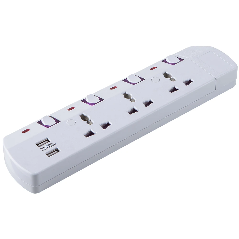 Универсальный сетевой фильтр 503 USB с разъемом 3 4