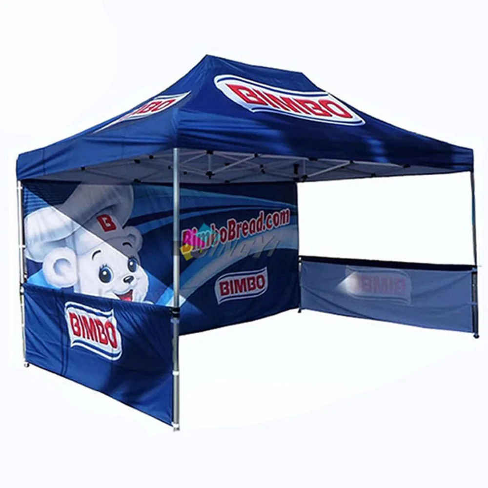 Открытый шатер с флагом