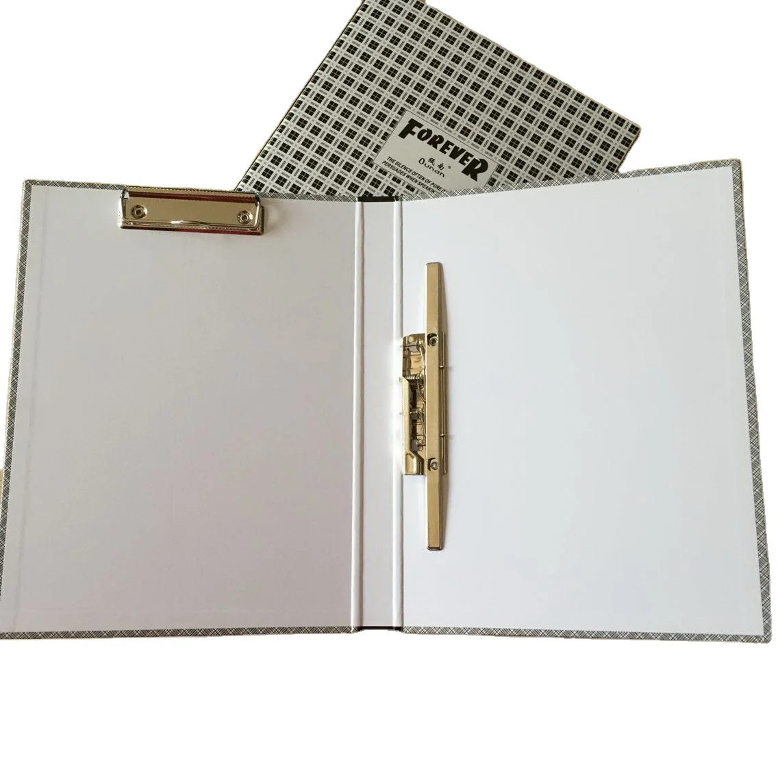 Paper Cardboard Folder A4 Double Clip File Documents Folder Paper File Folder With Fastener