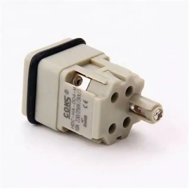 High quality HDC-HA-004-M    HA-004-M   300411103 HA series screw connection contains 4 pins + 1 ground pin new and original