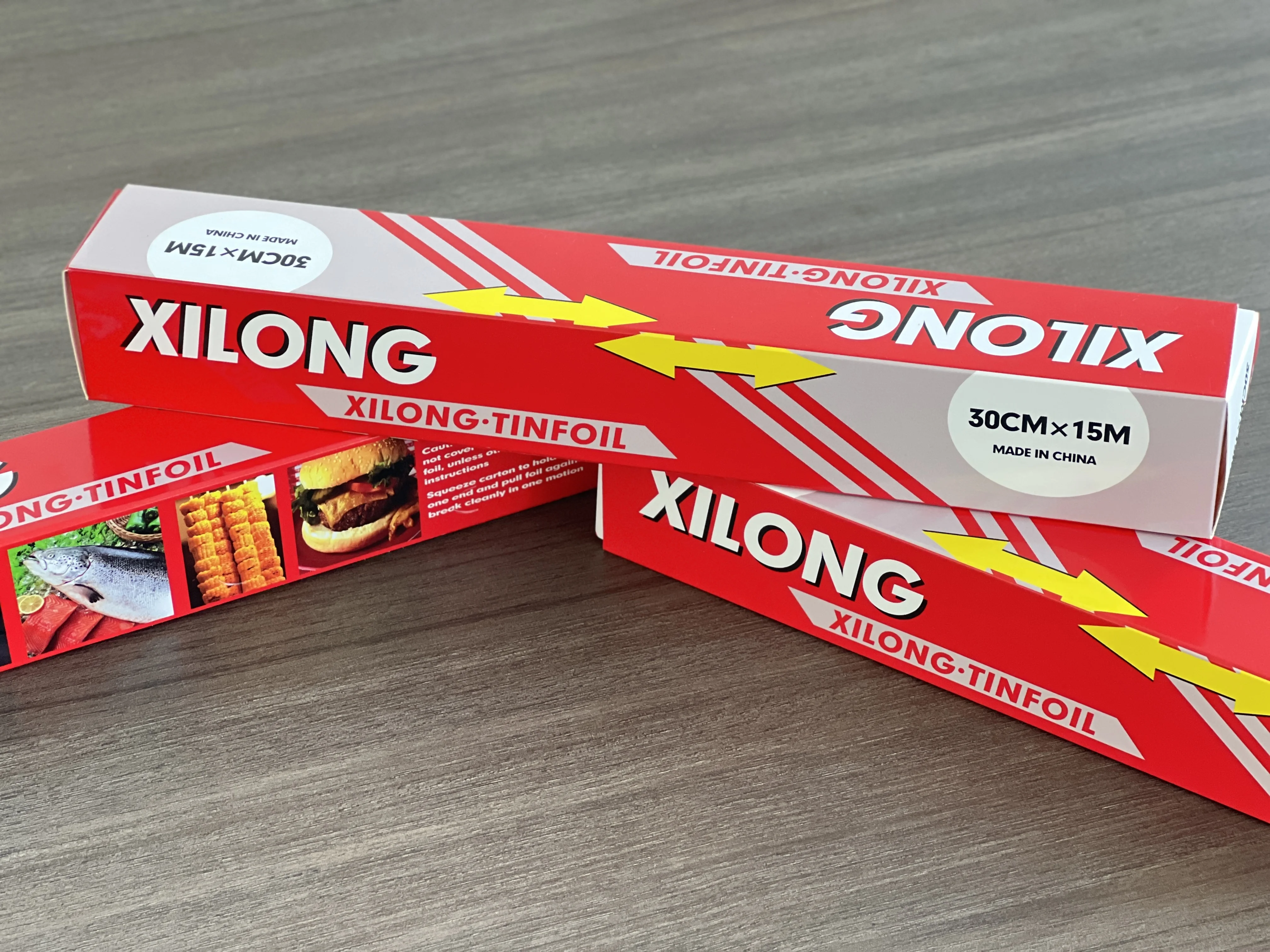 food packaging material aluminum foil volume