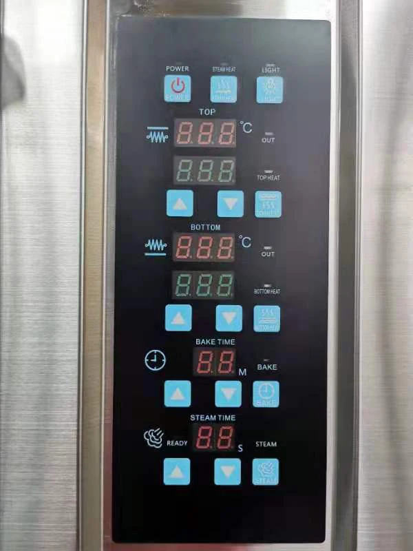 4 Trays Kitchen Chefs Industrial Ovens Combi Steam Oven Gas Combi Oven Baking Commercial Convection Bread With Proofer China