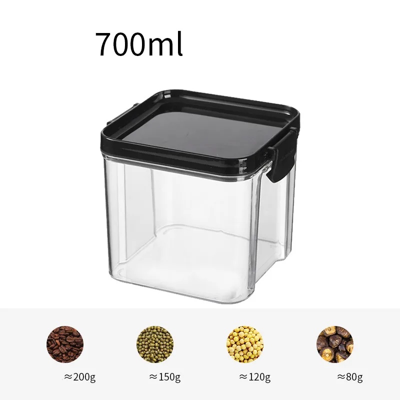 Hot Sale Sterilite Transparent Food Storage Box Plastic Kitchen Storage Box With Lid