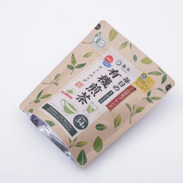 The refreshing aroma of sencha green tea custom tea bags matcha green tea