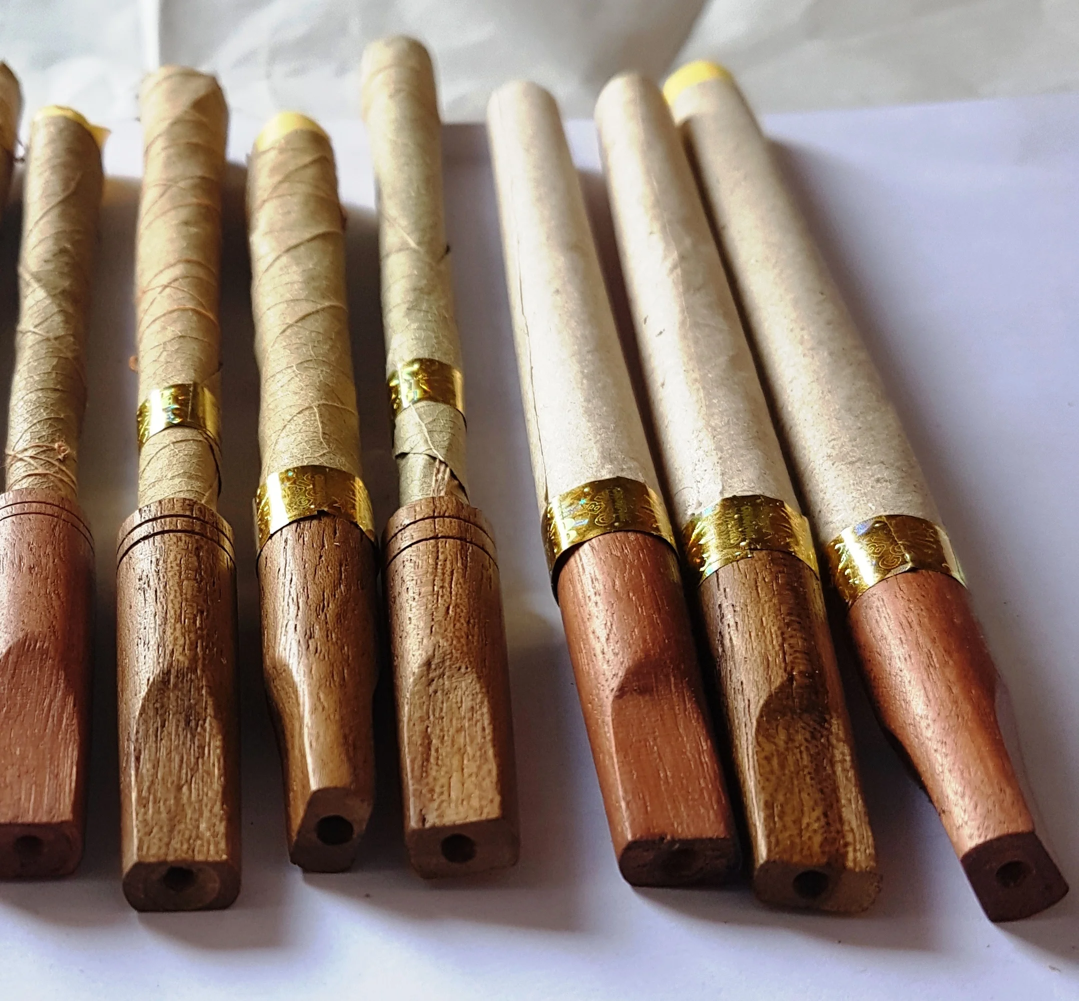 OEM leaf Pre rolled cones Tips wooden blunt tips Terpenes Brown paper pre rolls Natural perfect Leaf pre rolled cones and blunts