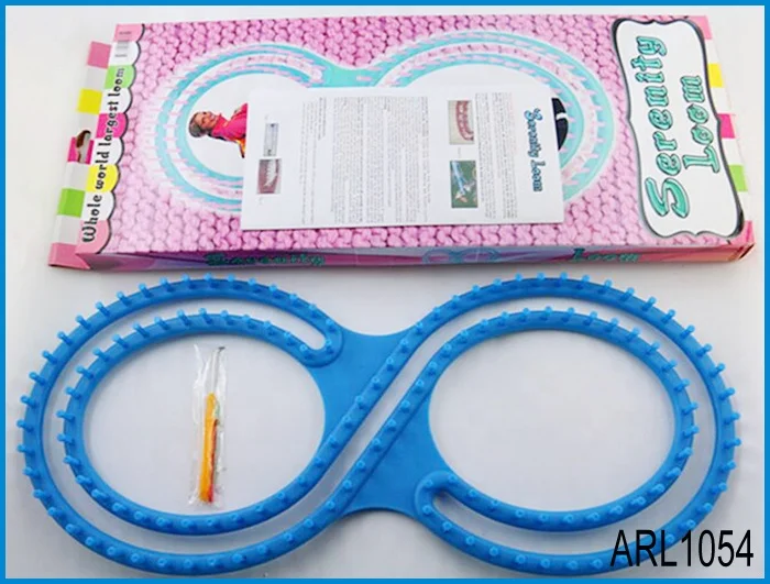 High quality ABS 8 shape super Afghan knitting loom