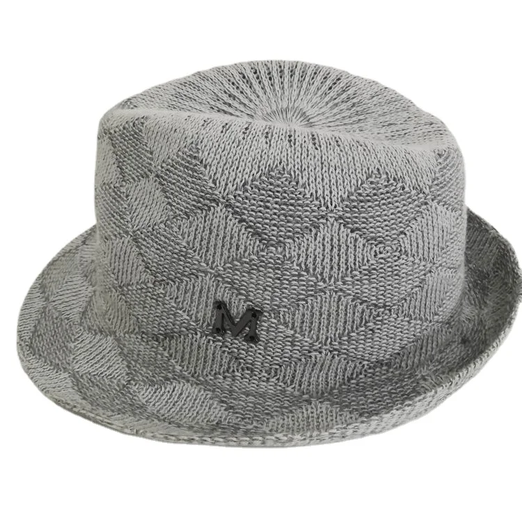 high quality gentleman Fedora hat formal sun straw hats Jazz performance cap for man