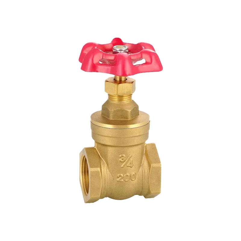 Brass  screw thread ends NRS  gate valve