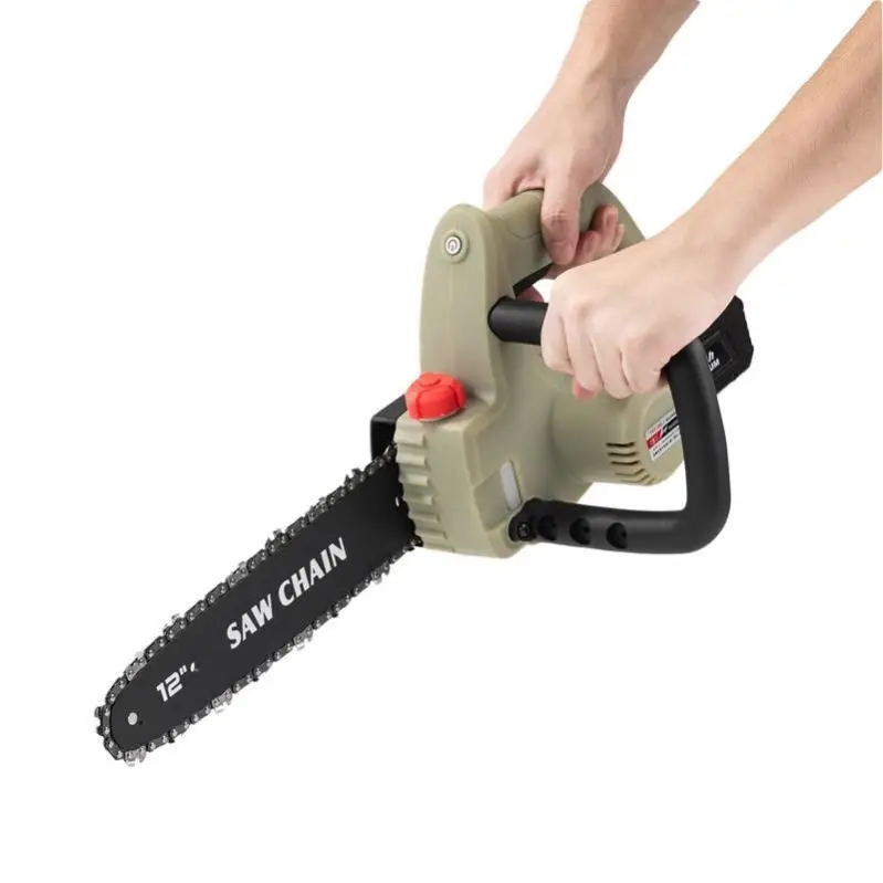 Wholesale Price Electric Chainsaw Machine Portable 22m/S 24v Lithium Electric Chainsaw For Wood