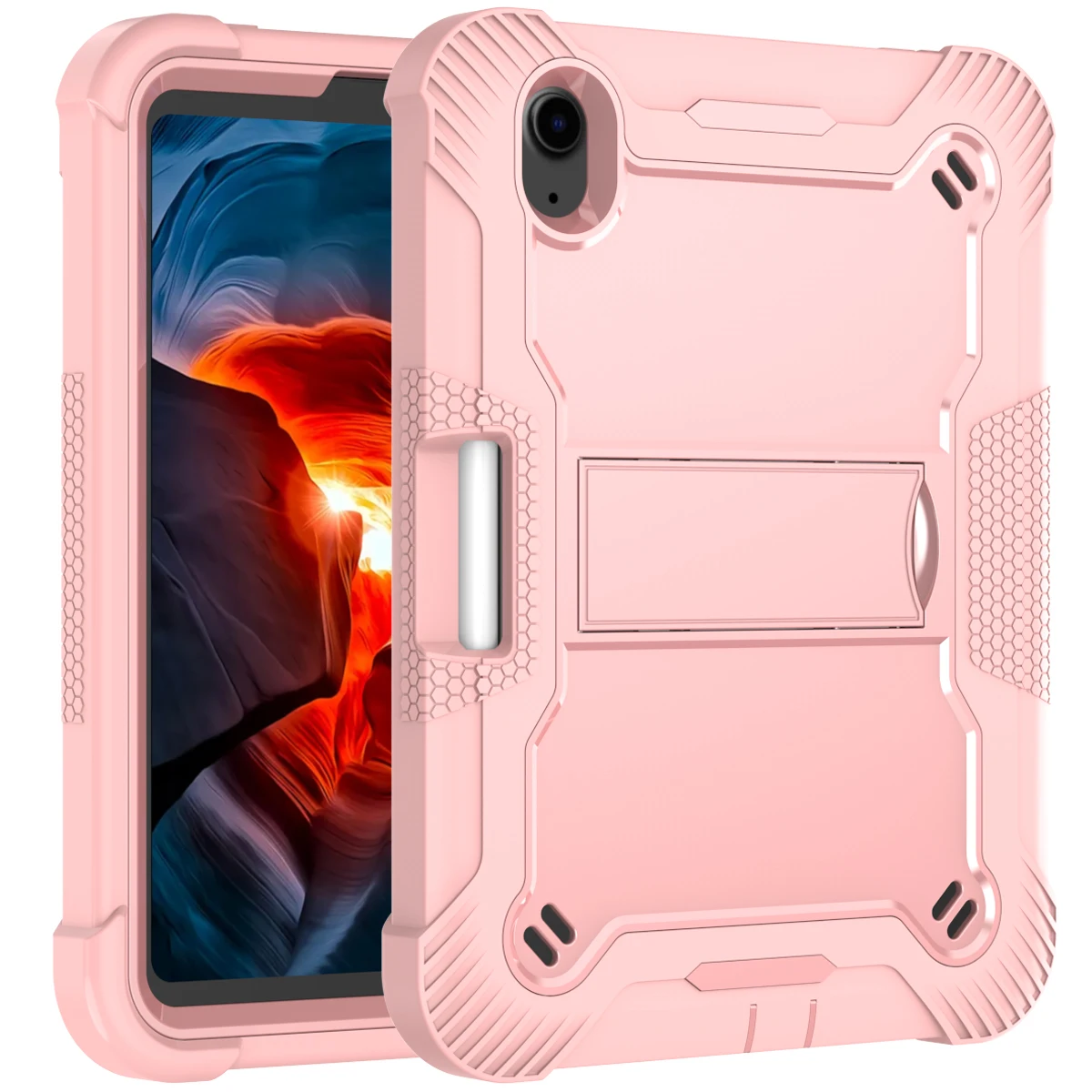 Professional 10.2 Inch Shockproof Full Heavy Duty Kickstand Cases For ipad 10th 10.9 2022