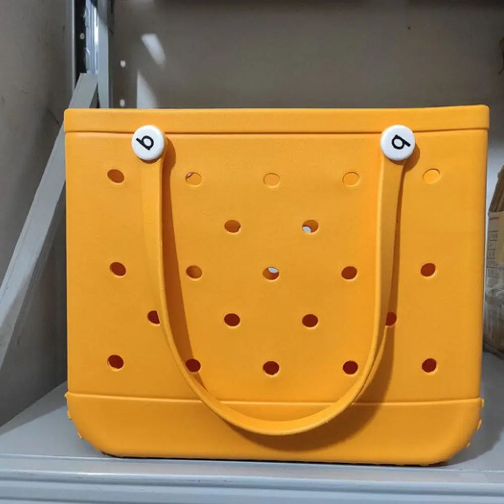 Storage Hole Shoulder Travel Bag EVA Neoprene Pet Handbag Summer Swimming Beach Pouch Big Dirty Clothes Basket