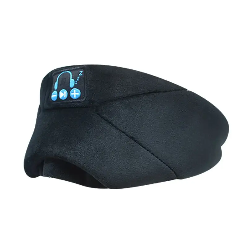 Hot Sell Factory Price Custom Logo and Packahe  Music Blue tooth Sleeping Eye  Mask with Build-in Headphone