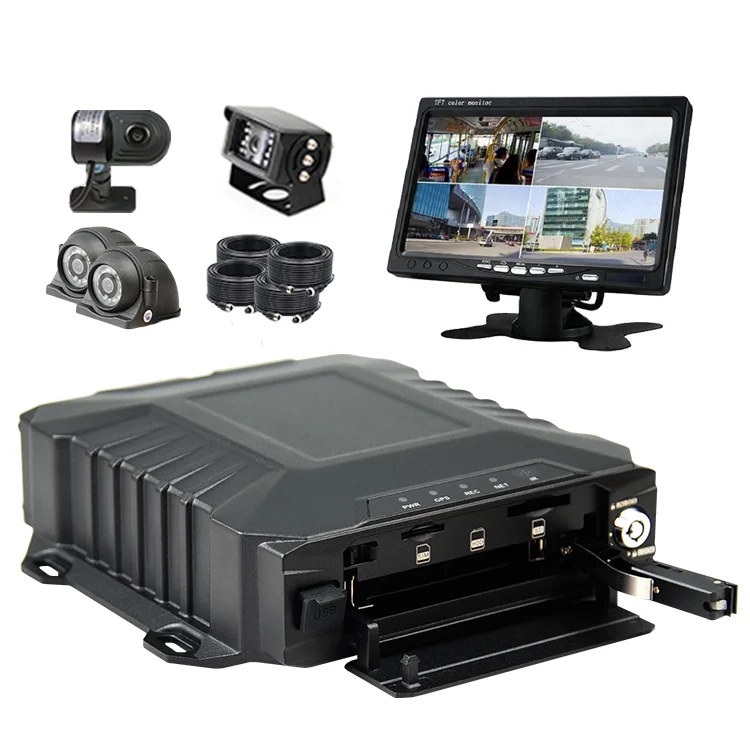 4ch H.265 4g Mdvr 1080p Camera Hdd Vehicle 3g Car Dvr Mobile Gps 4g Wifi Cmsv6 Mdvr
