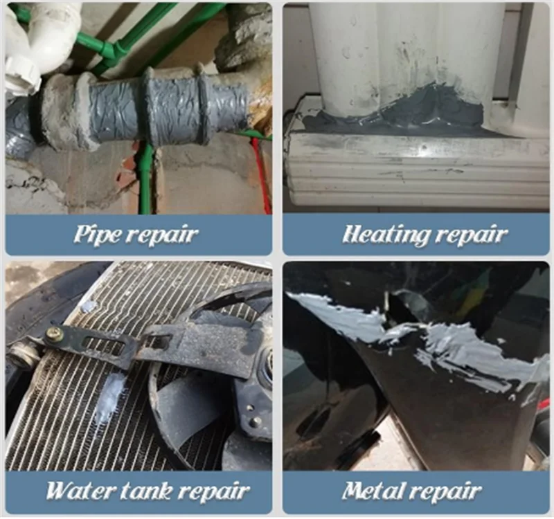 Castings Repair Glue Metal Repairing Adhesive Super Glue Iron Steel Auto Radiator Water Tank leakage Plugging Welding Glue