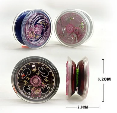 Hot Selling Iron Cool 2A YOYO Ball LED Magic Colorful Toys For Kids Educational Toys