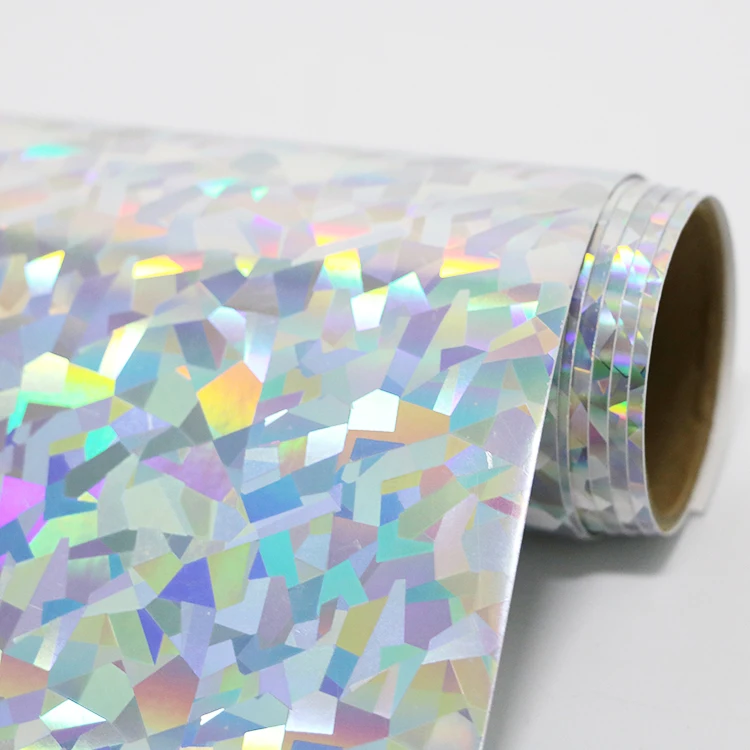 Self Adhesive Transparent Overlay Pvc Holographic Film