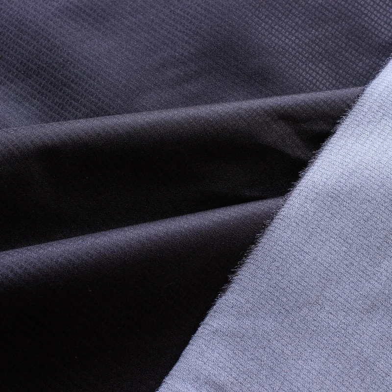 Eco-friendly  100%  Recycle Polyester RPET Pongee Fabric 240T Polyester Pongee Dobby Fabric Pu Milky Coated  for jacket awning