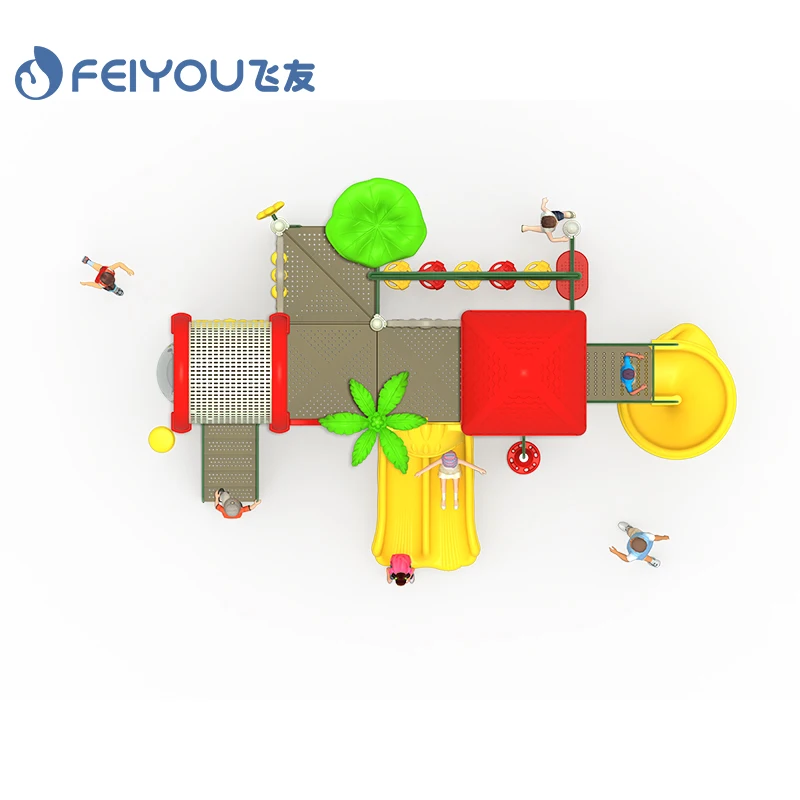 New design Entertainment and amusement park outdoor kids playground plastic playground