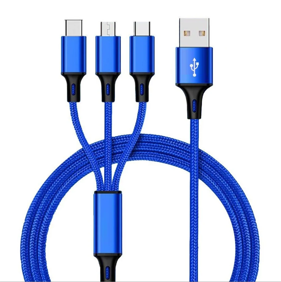  3 в 1 USB-кабель для быстрой