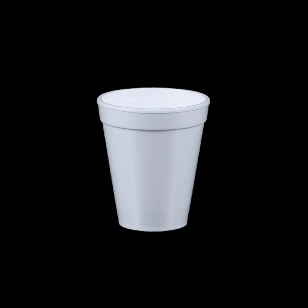 Wholesale 12oz Foam Drinking Cups Custom Printed Coffee Paper Cup Disposable Thick Styrofoam EPS Hot Milk Tea Water Cups