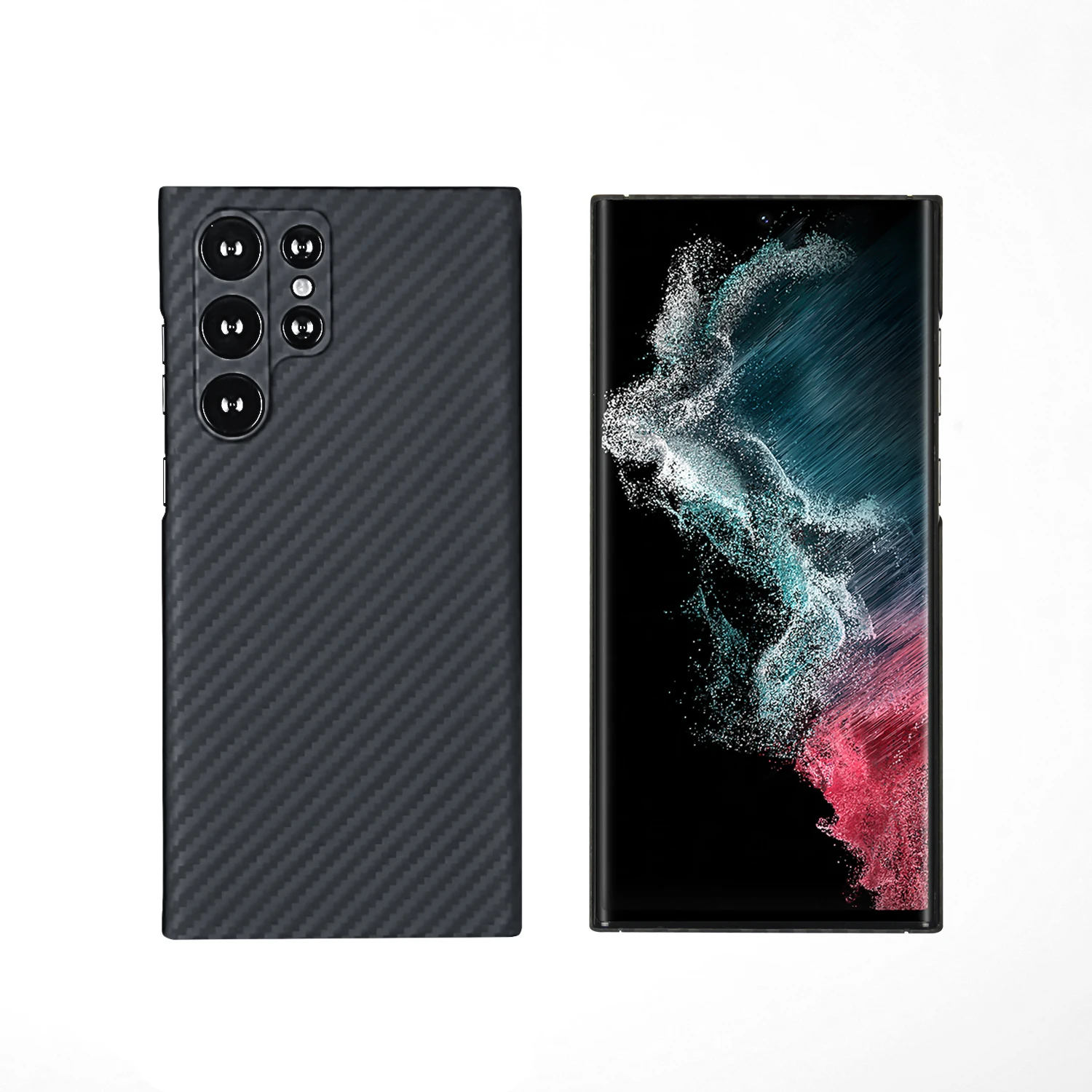 2022 New Product Bulletproof Aramid Fiber Case for Samsung S22 ultra Super Slim Phone Cover