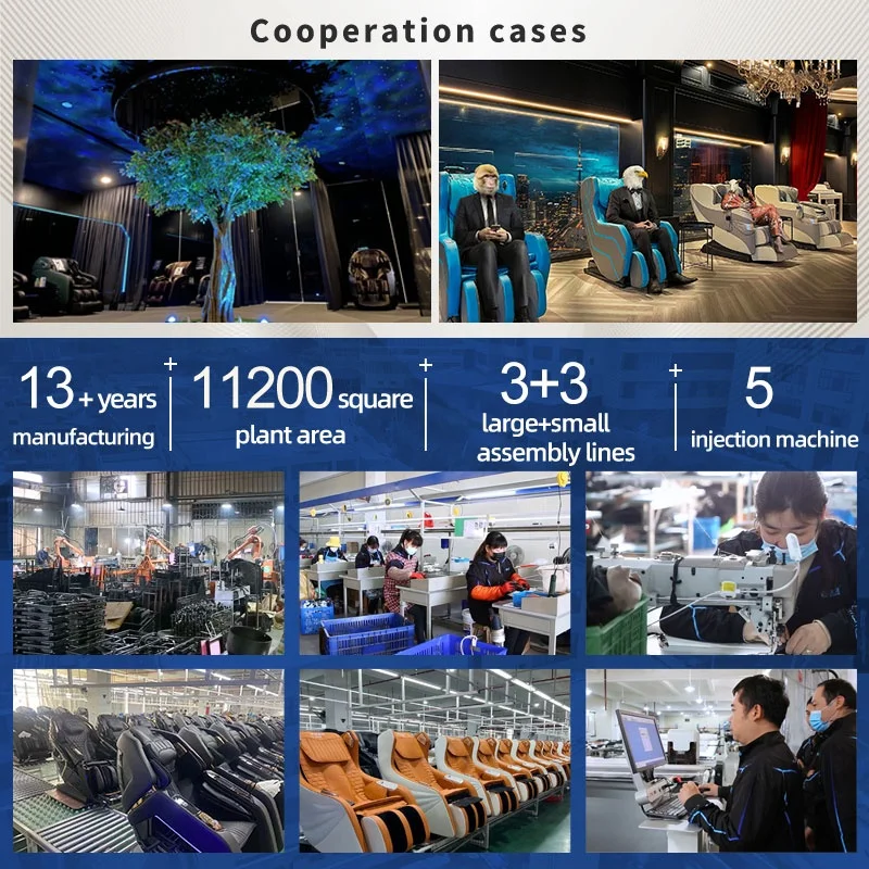 2024 Luxury Modern Shiatsu Massage Chair For Foot Full Body 4D Zero Gravity Air Pressure Best Quality Chair Massage