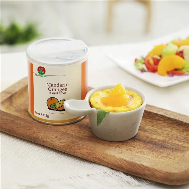 11oz/312g OEM Factory Direct Satsuma Variety Caned Mandarin Oranges Canned Fruit in Syrup