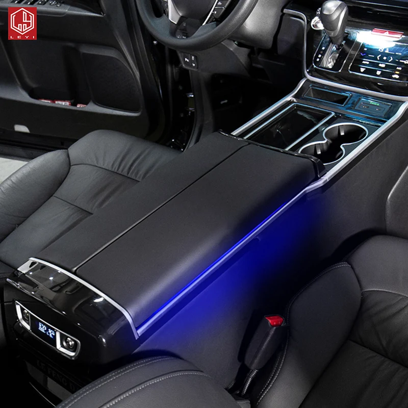
LEYI hot sales black Car armrest console box for Odyssey 2015 2016 2017 2018 2019 