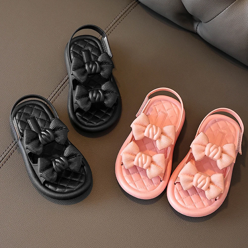 2024 New Kids Cheap Outdoor Casual Soft Bottom Beach Shoes Sandals Cute Baby Toddler Sandals for Girls