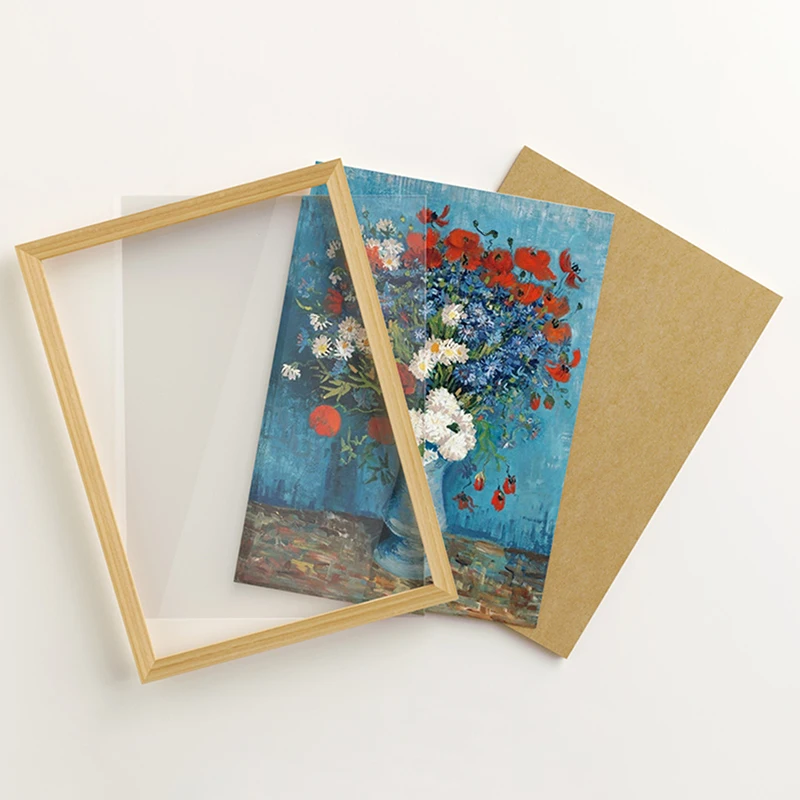 Hot sale A1,a2,a3,a4,a5,4x6,5x7,6x8,8x10,11x14,12x16,12x18,16x20,18x24,24x36 Black White Poster Photo Frame Picture Wood MDF