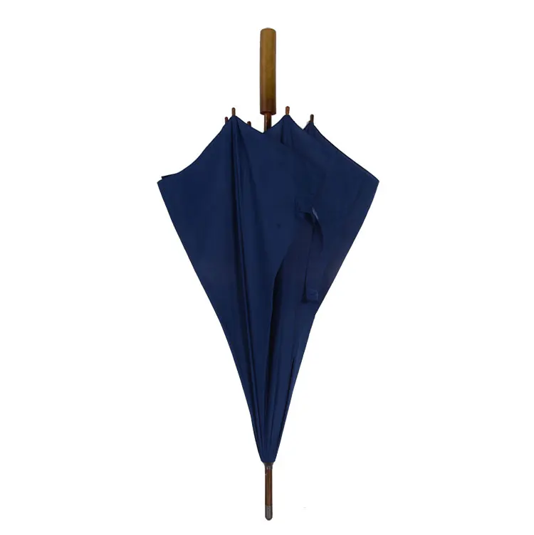 Windproof 23 inch Automatic Opening Straight Umbrella Royal Walk Windproof Large Umbrella for Rain Sun
