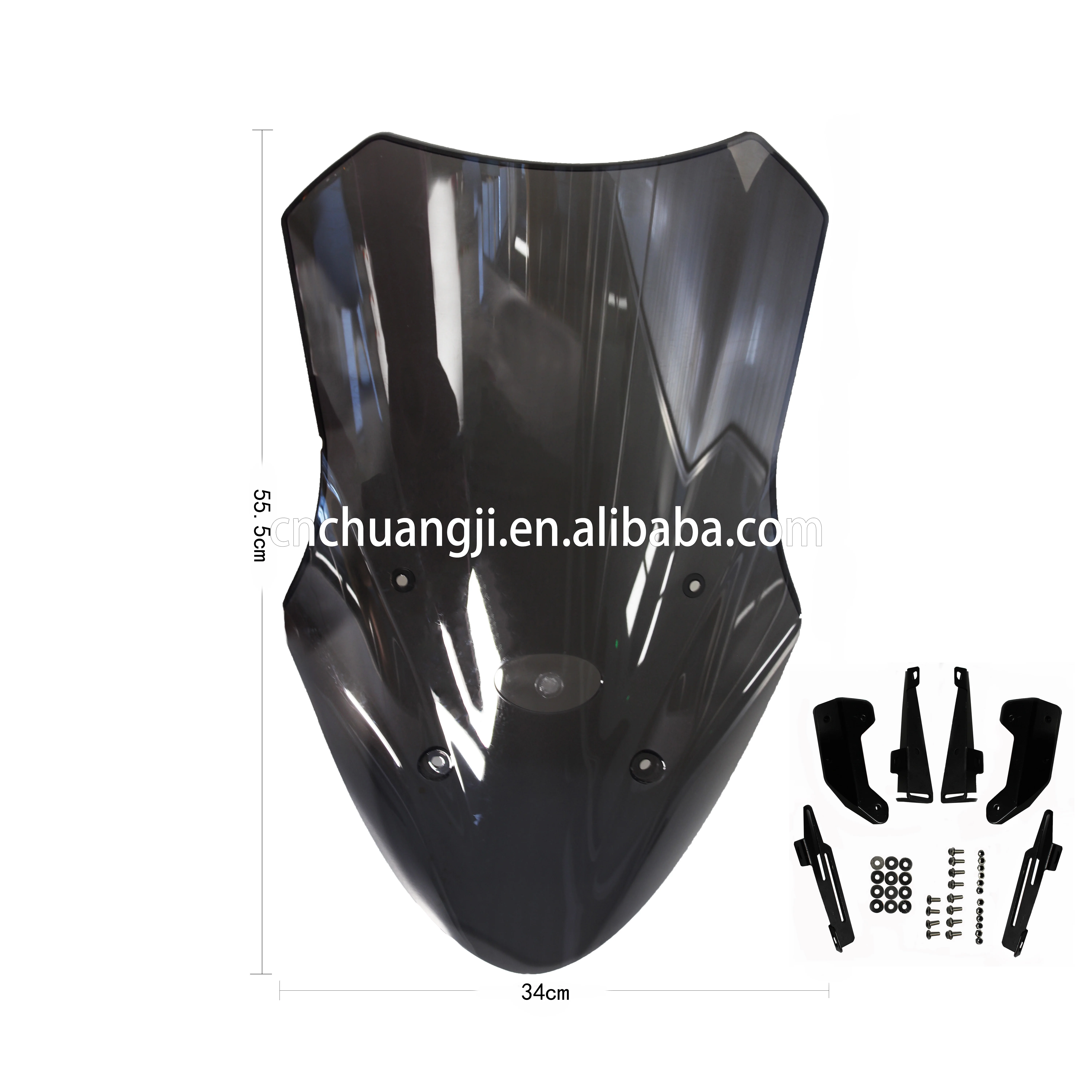 Motorcycle Accessory Body Parts Adjustable Windshield 125/126/119 For YAMAHA nmax 155 2021