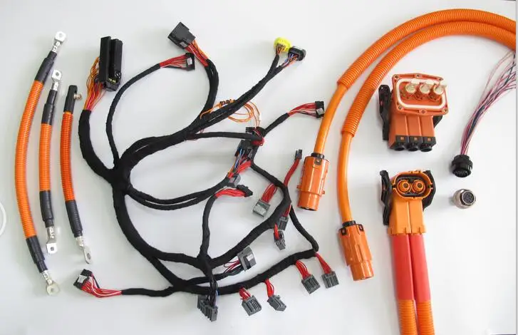 Жгут проводов с разъемом для электромобиля, комплект для преобразования высокого напряжения