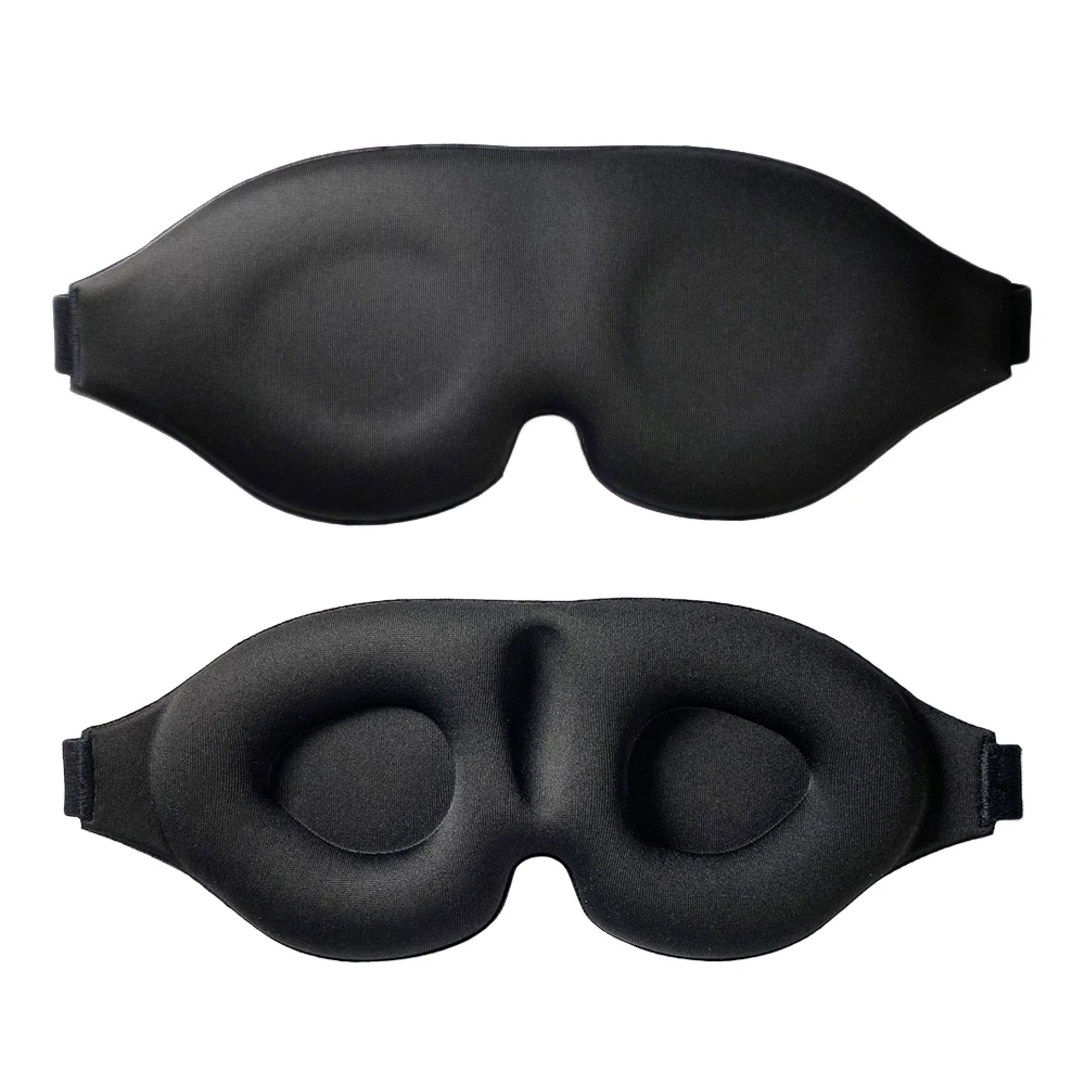 2021 оптовая продажа стандартная настраиваемая маска для глаз eyemask 3D Контурная сна с эффектом