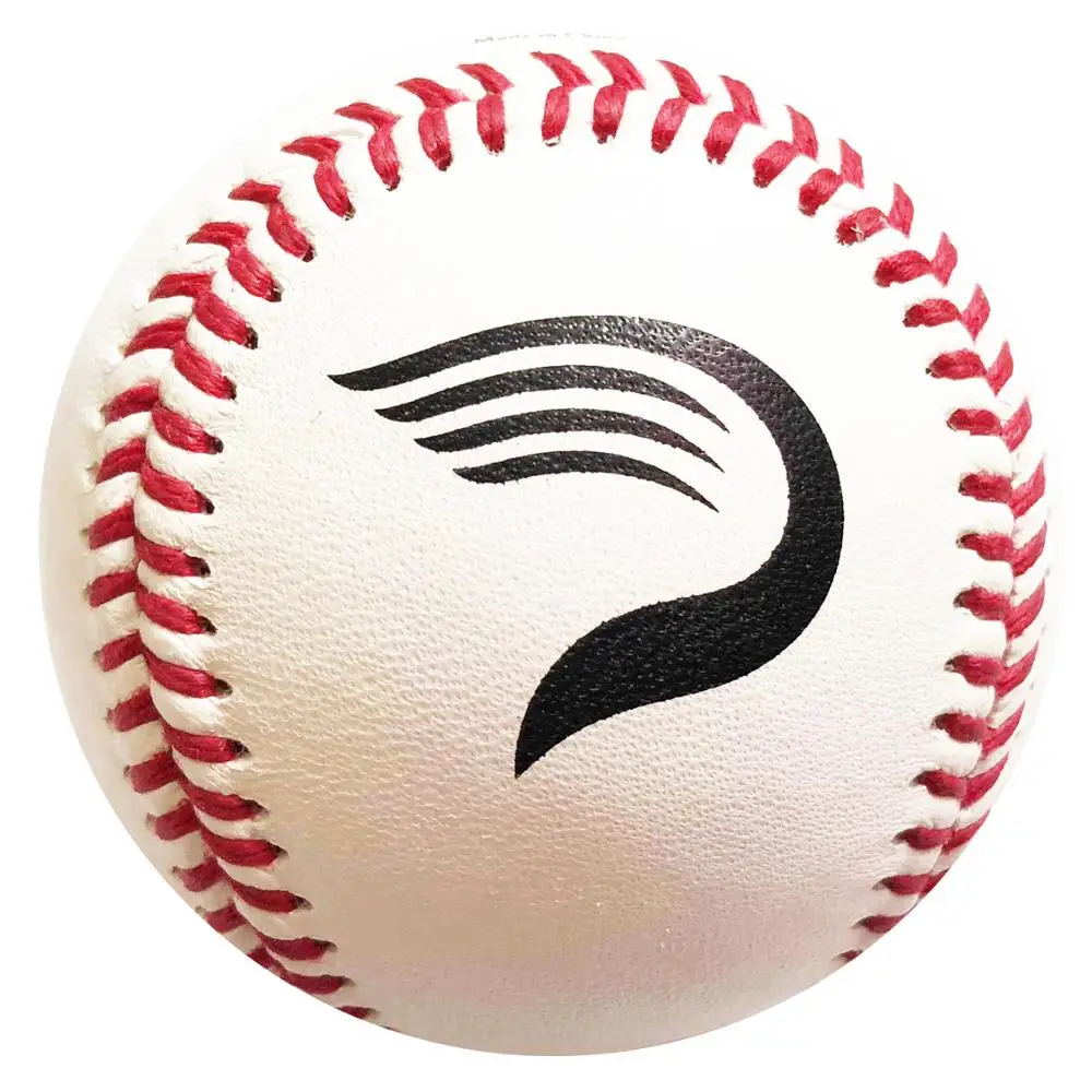 Full grain cowhide leather, 15% wool double cushioned red cork core High Quality Professional baseball