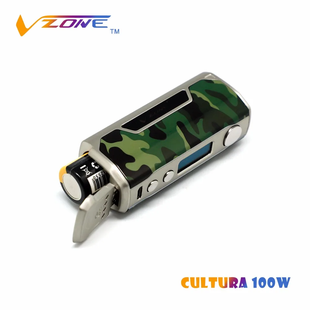 
Most popular single battery new products high-powered box mod Cultura 100w vape mods hardwave 
