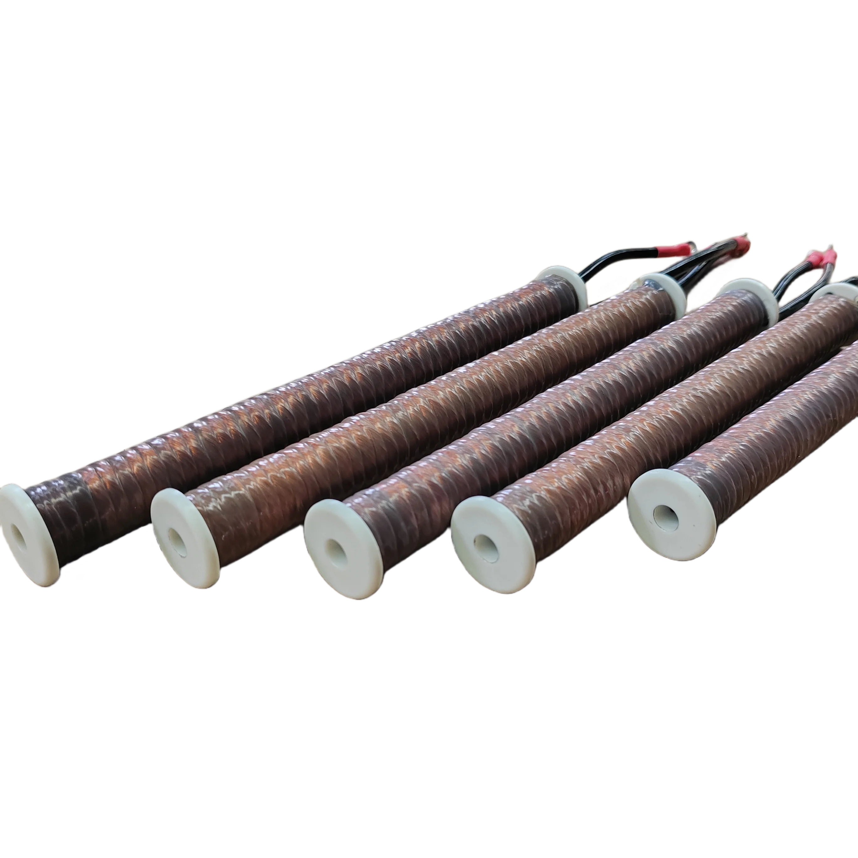 Low price customized induction water heater heating copper coil tube