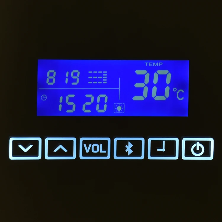 Hot Sale Smart LED Mirror Anti-fog  Film Wall Mirror For Bathroom Led  Mirror Light Smart For 5 Star Hotel