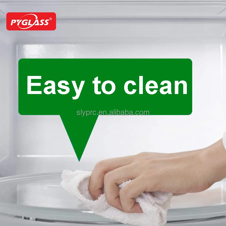 Glass Microwave plate Glass turntable plate for sharp microwave oven with 3 Fixtures, 315 mm