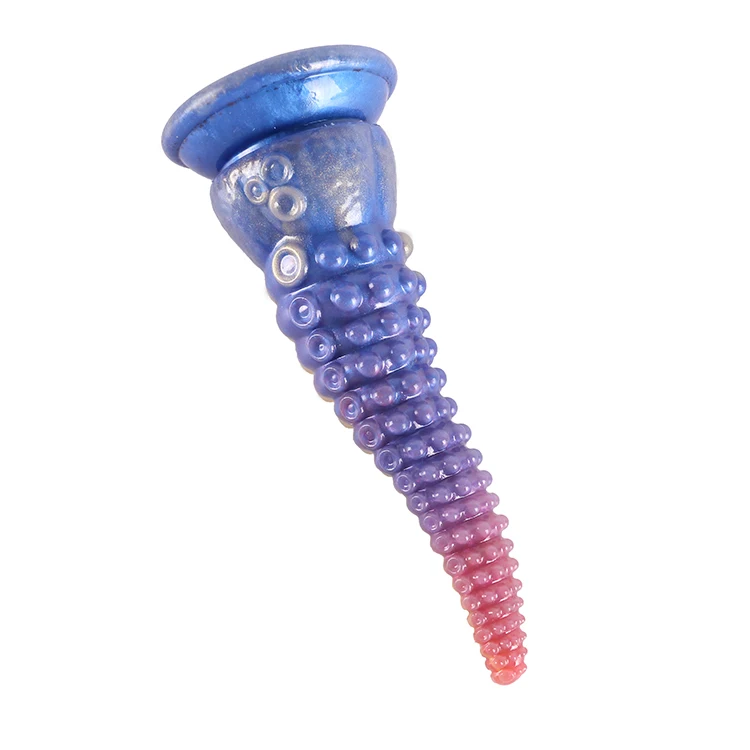 P021145 Realistic Color Big Cock Man 7.6 Inch Size Crystal G-Spot Dildos Flexible Cocks  for Adult