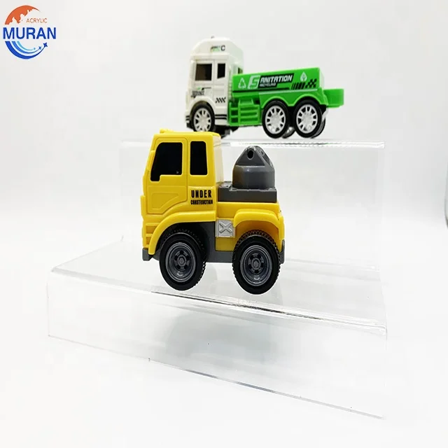 We can customized cusWhite or Black Acrylic 1/18 Scale Model Car Deluxe Display Case with LED Light