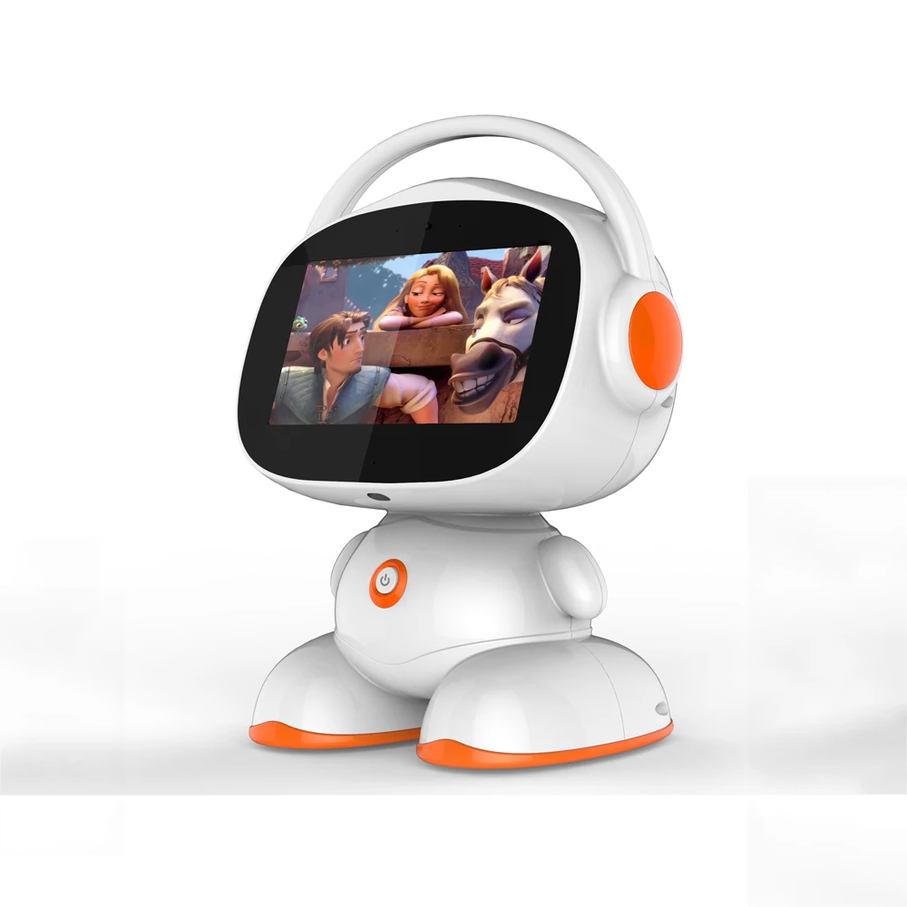Cheap OEM Wholesale Smart Toy Dance Talking Inteligente School Children LED Party Kit 7 Inch EMO Learning AI Educational Robots