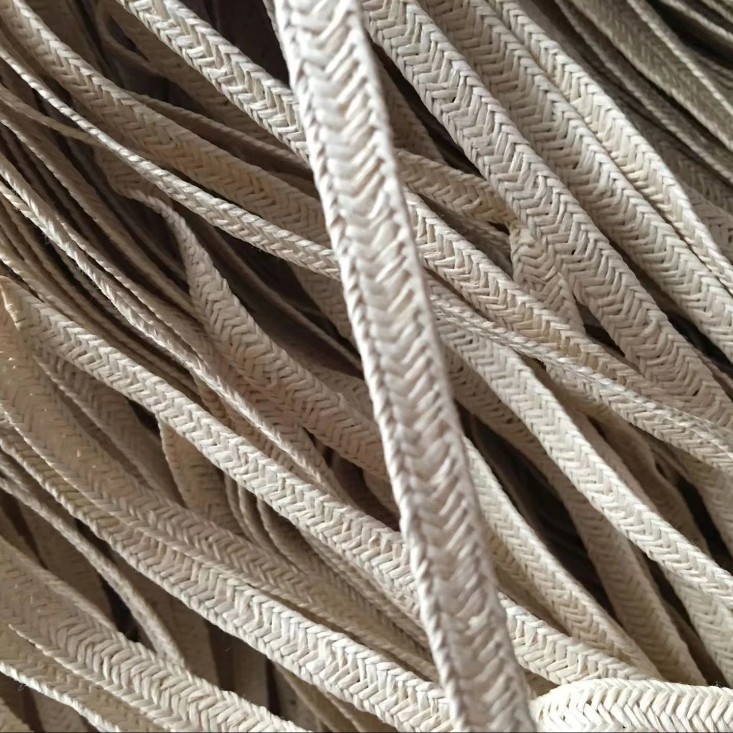 7-8 mm  Mix Pattern Dull Polypropylene Straw Paper Straw Braid for hat making