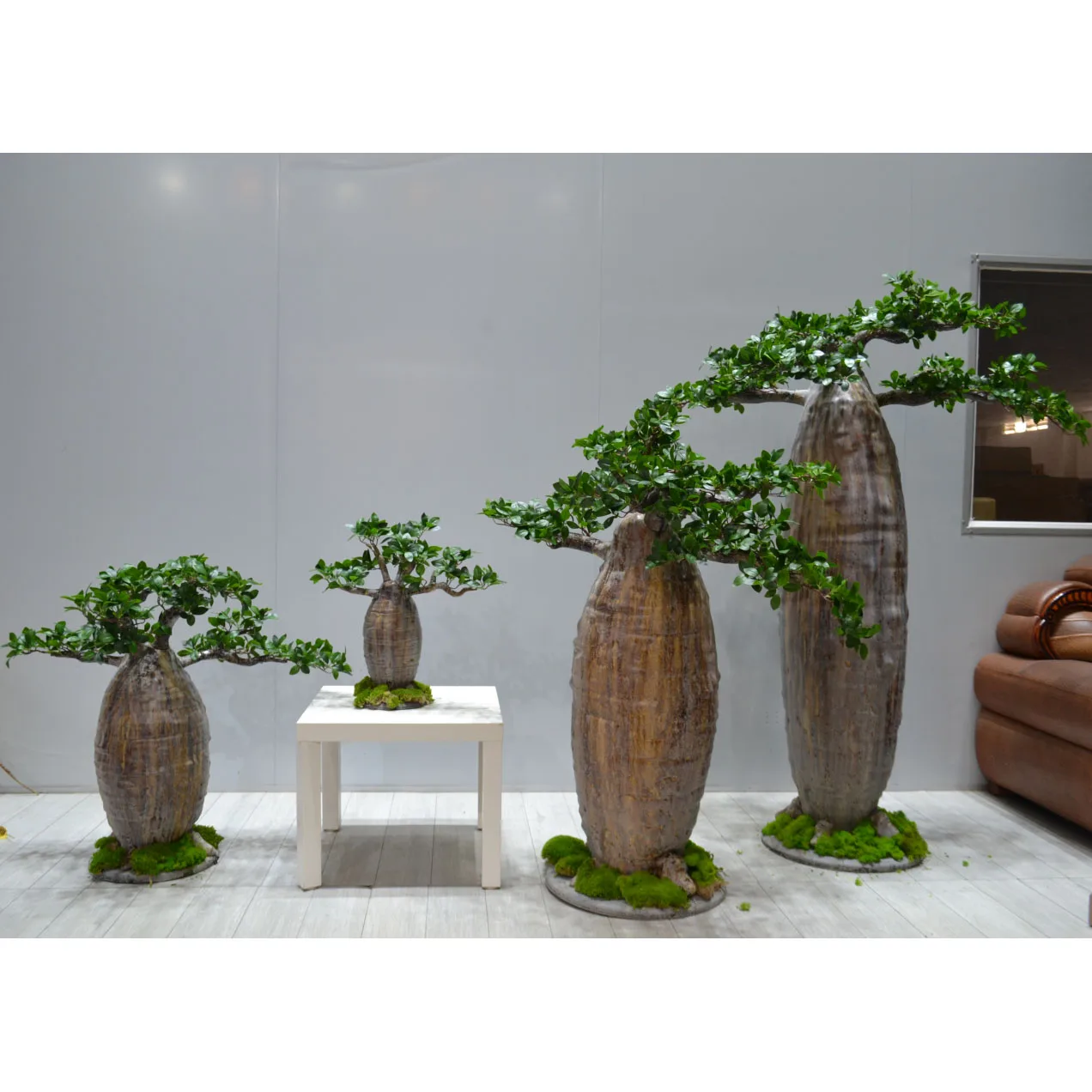 China factory landscape plants artificial baobab tree artificial monkey bread tree for indoor or outdoor decorations