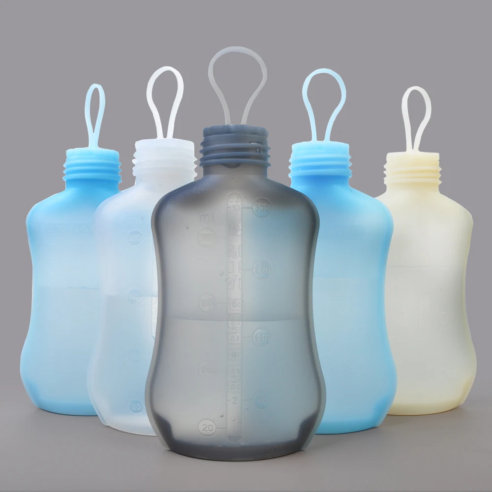 wholesale reusable breast milk cooler storage bags bpa free baby  food silicone breast milk storage bag